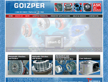 Tablet Screenshot of goizperusa.com